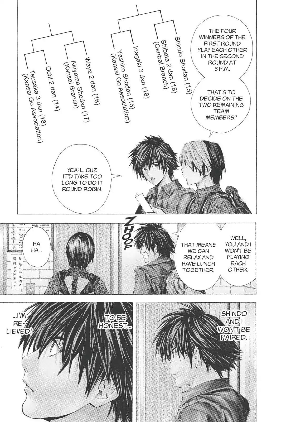 Hikaru no Go Chapter 163 page 3 - Chapter 163: Who's On The Team?