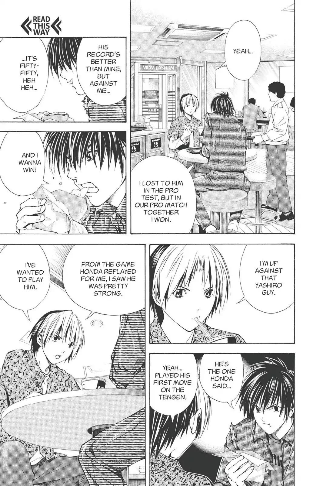 Hikaru no Go Chapter 164 page 11 - Chapter 164: Yashiro vs. Hikaru