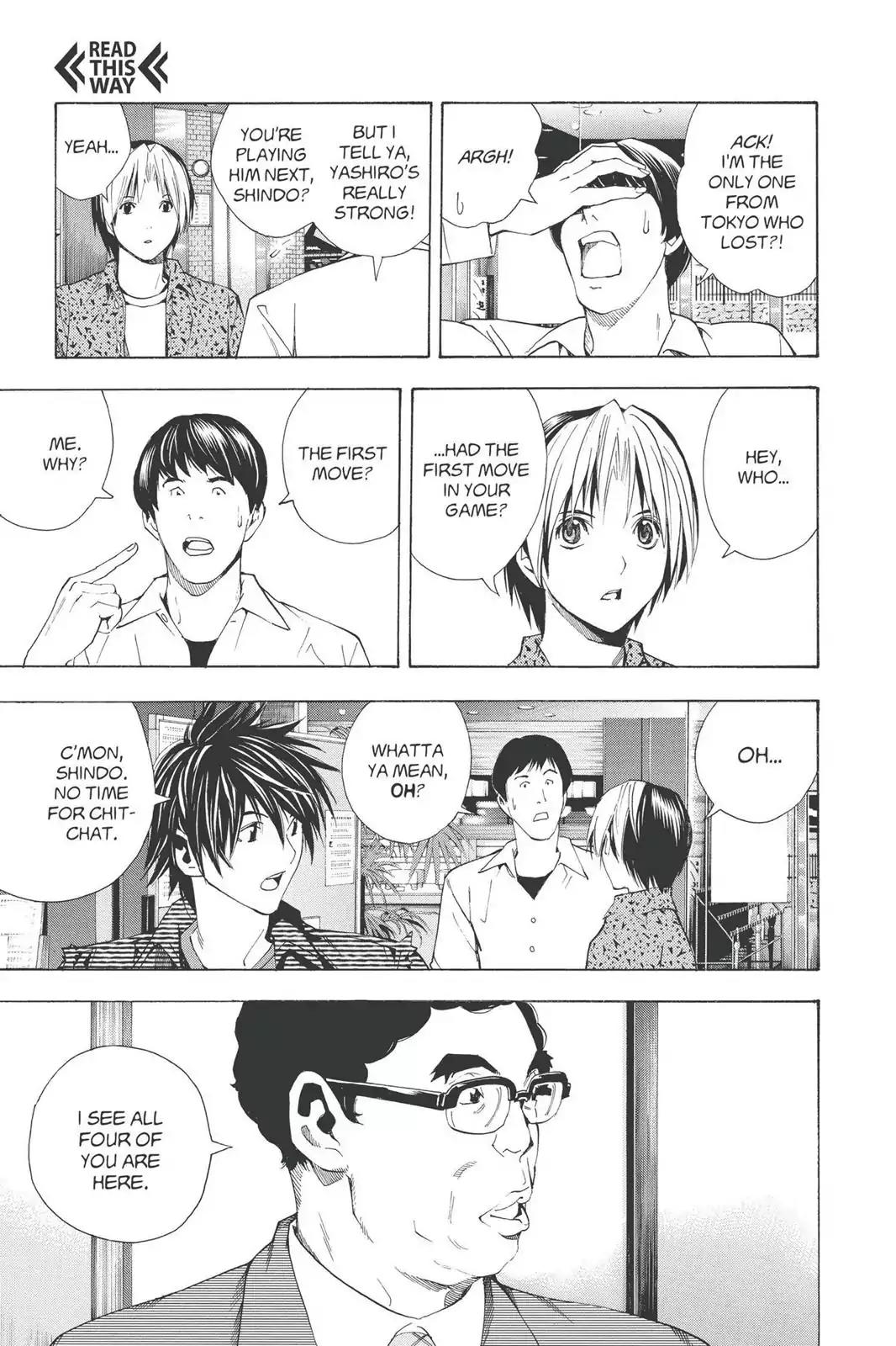 Hikaru no Go Chapter 164 page 15 - Chapter 164: Yashiro vs. Hikaru