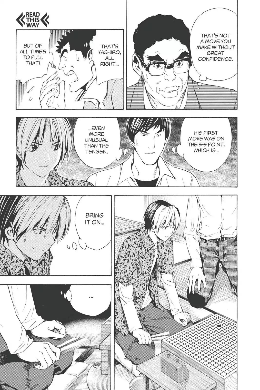 Hikaru no Go Chapter 164 page 21 - Chapter 164: Yashiro vs. Hikaru