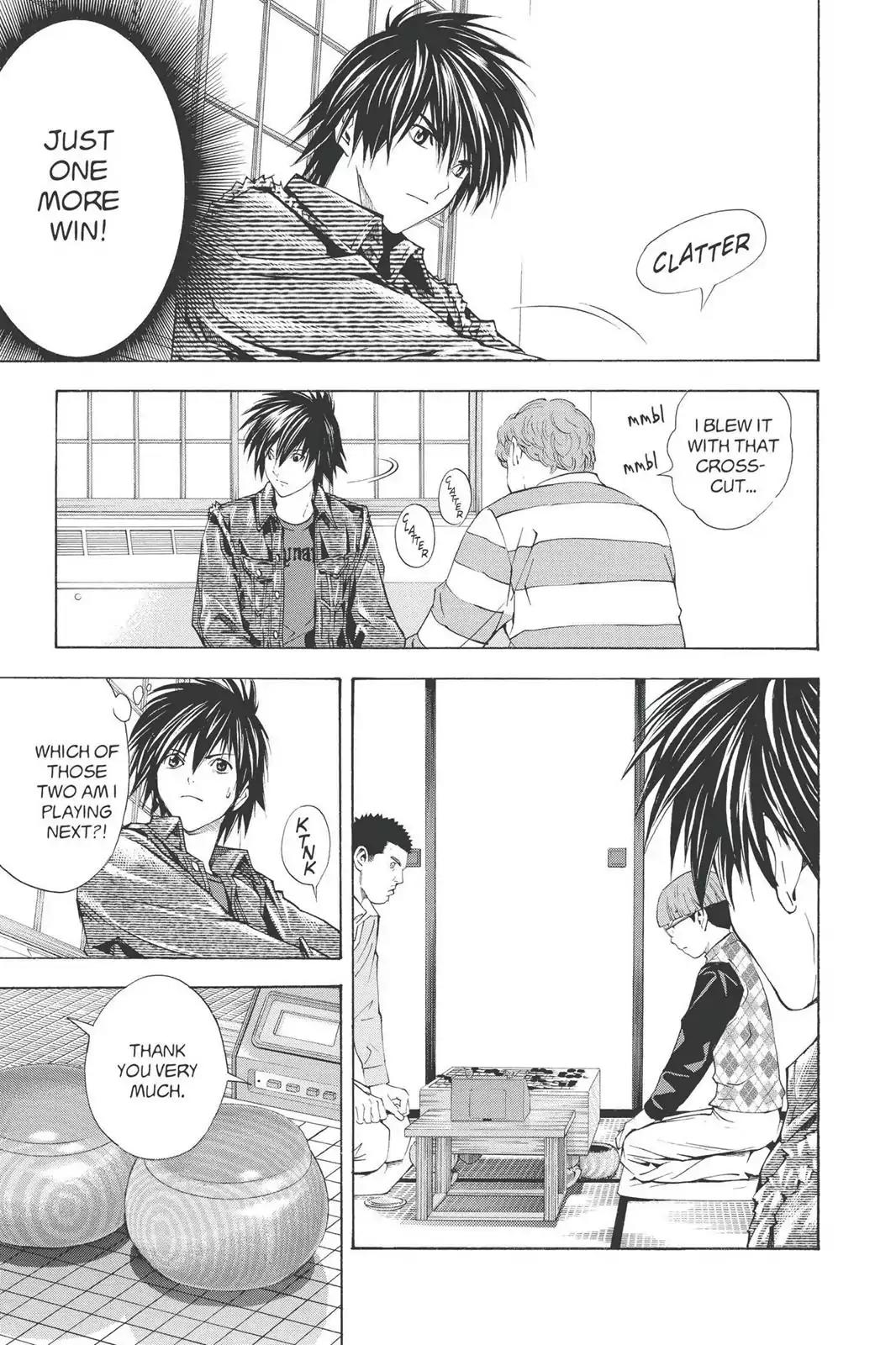 Hikaru no Go Chapter 164 page 3 - Chapter 164: Yashiro vs. Hikaru