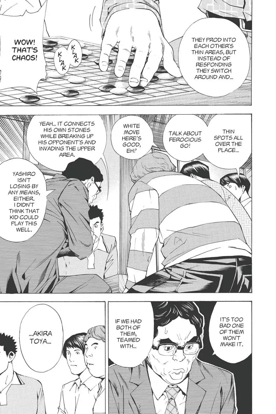 Hikaru no Go Chapter 165 page 15 - Chapter 165: Tengen On The Second Move