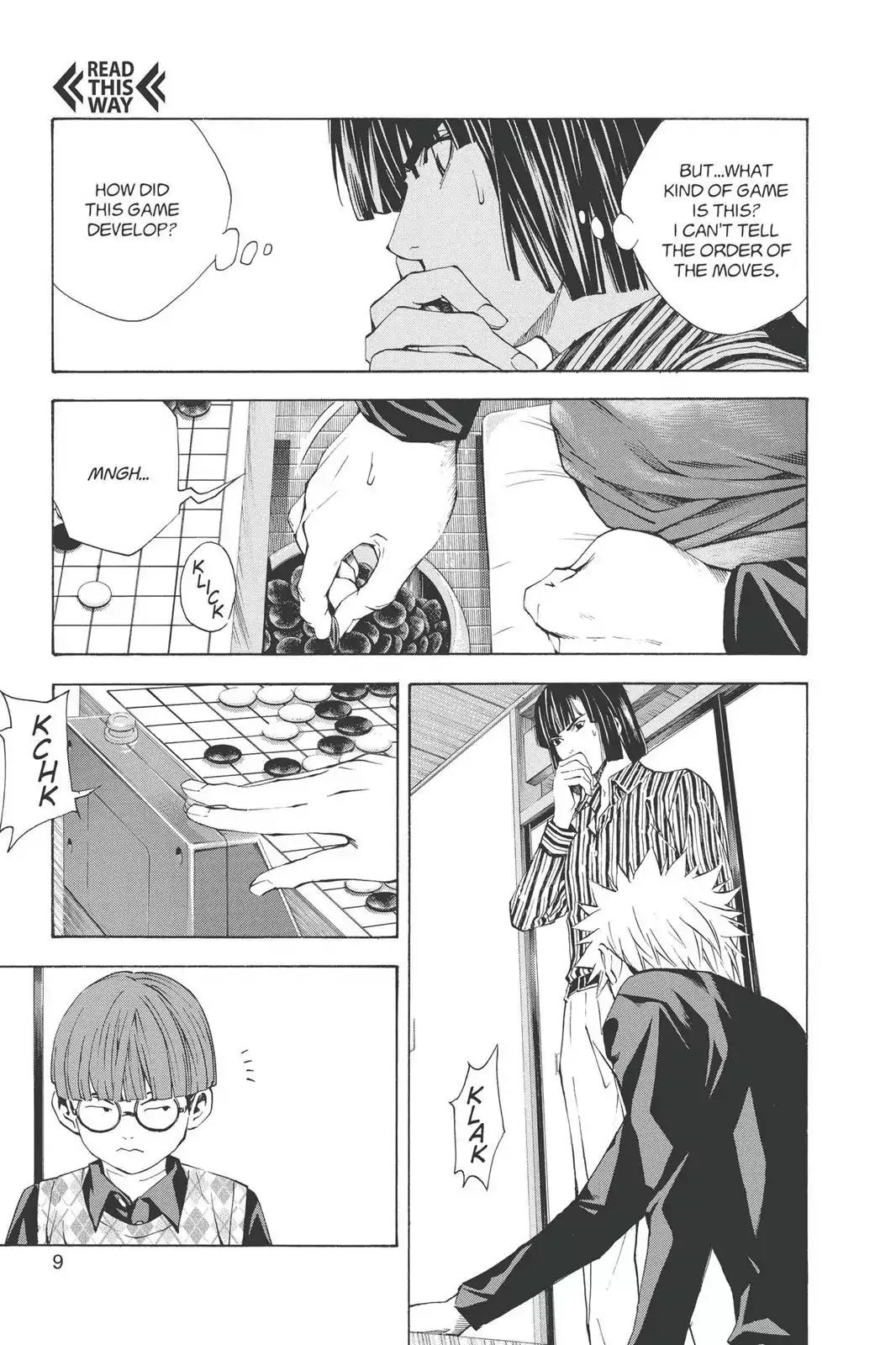 Hikaru no Go Chapter 166 page 10 - Chapter 166: Yashiro Loses!