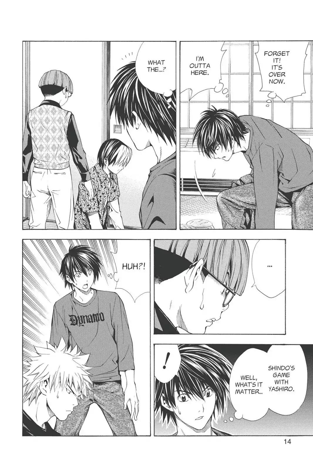 Hikaru no Go Chapter 166 page 15 - Chapter 166: Yashiro Loses!