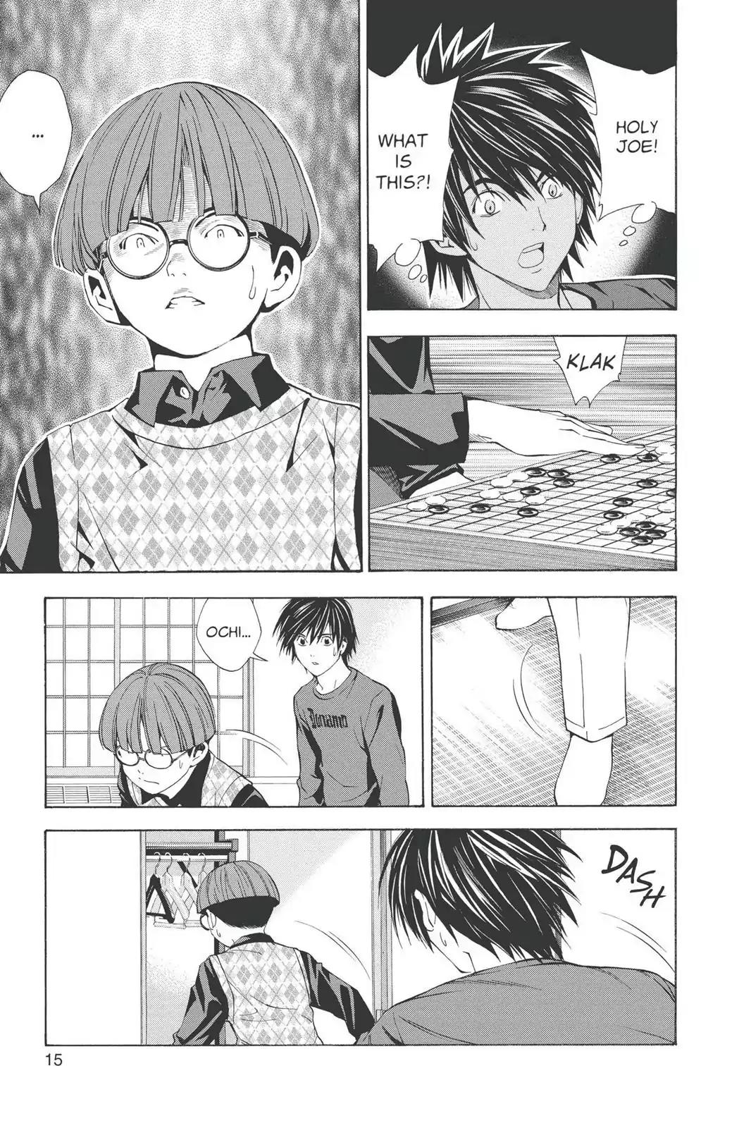 Hikaru no Go Chapter 166 page 16 - Chapter 166: Yashiro Loses!