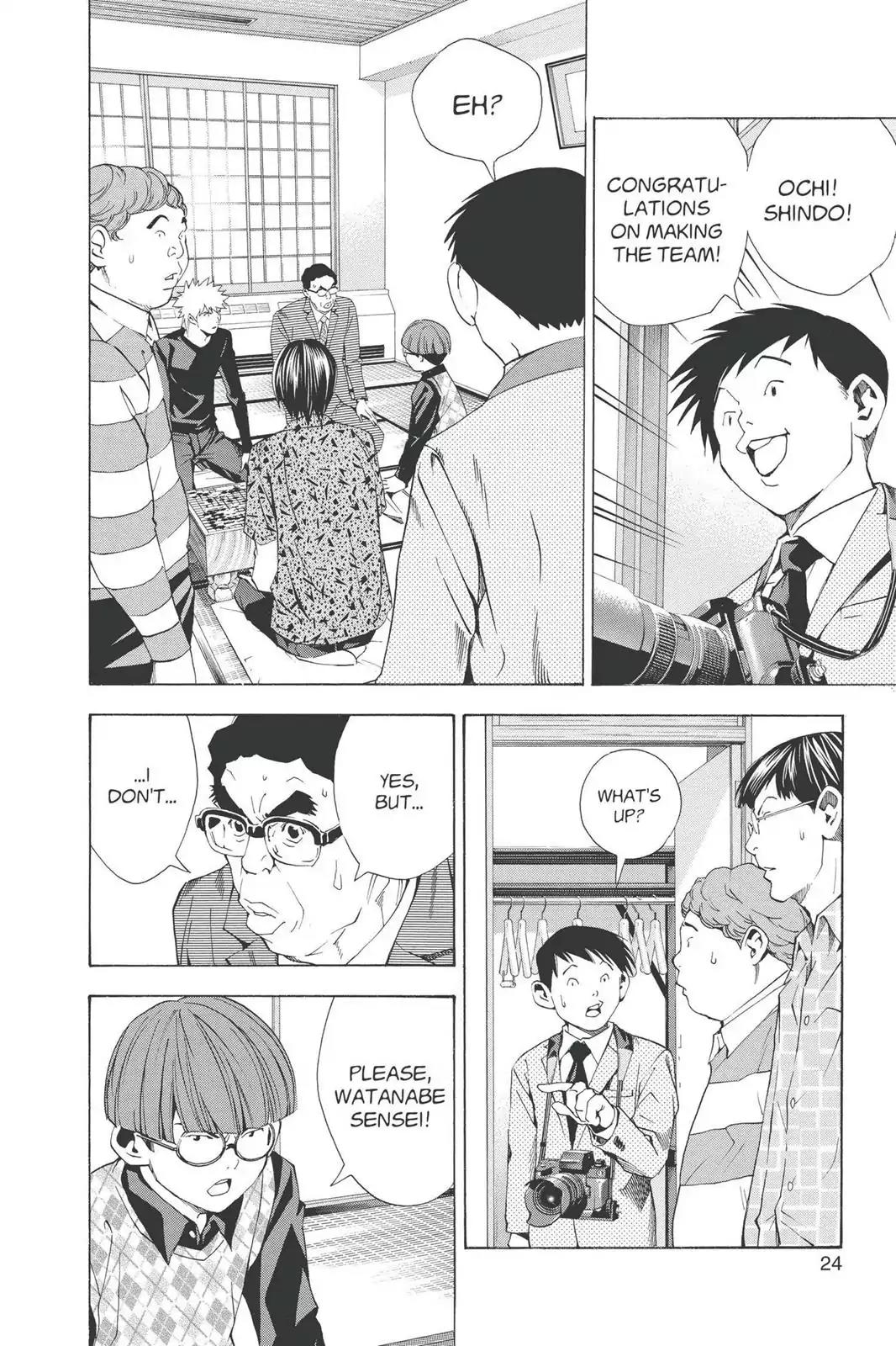Hikaru no Go Chapter 166 page 25 - Chapter 166: Yashiro Loses!