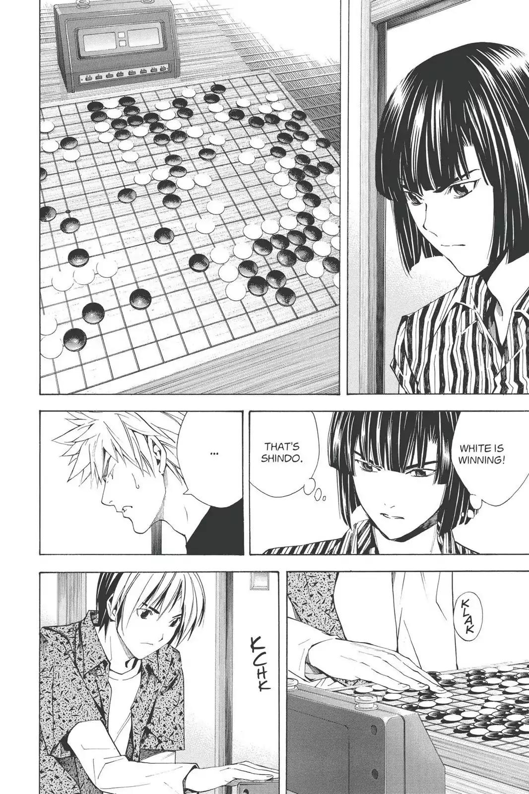 Hikaru no Go Chapter 166 page 9 - Chapter 166: Yashiro Loses!