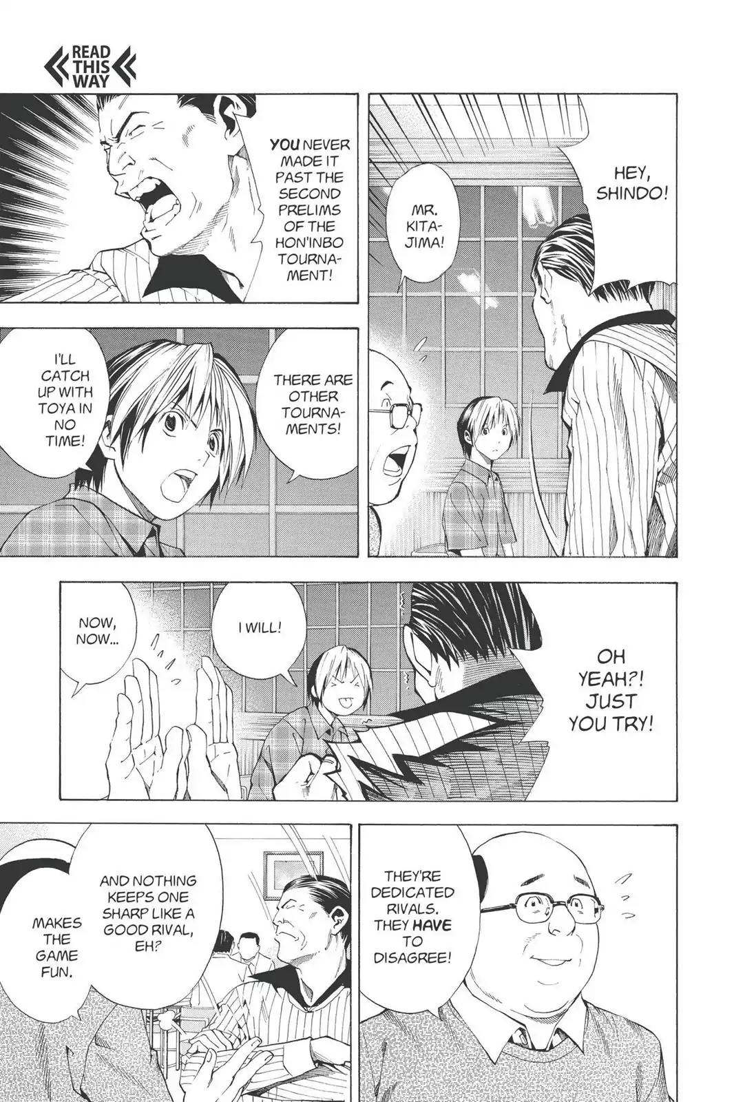 Hikaru no Go Chapter 168 page 11 - Chapter 168: One Month Before the Hokuto Cup