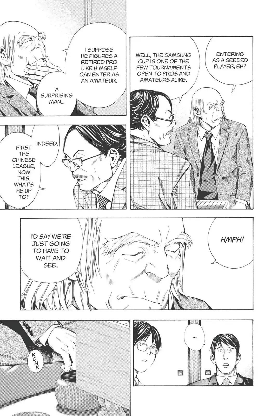 Hikaru no Go Chapter 168 page 5 - Chapter 168: One Month Before the Hokuto Cup