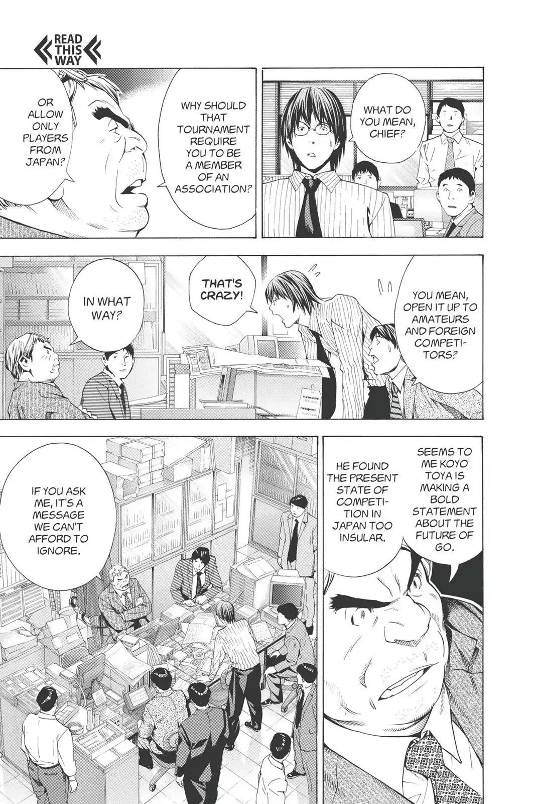 Hikaru no Go Chapter 169 page 11 - Chapter 169: Great Expectations!!