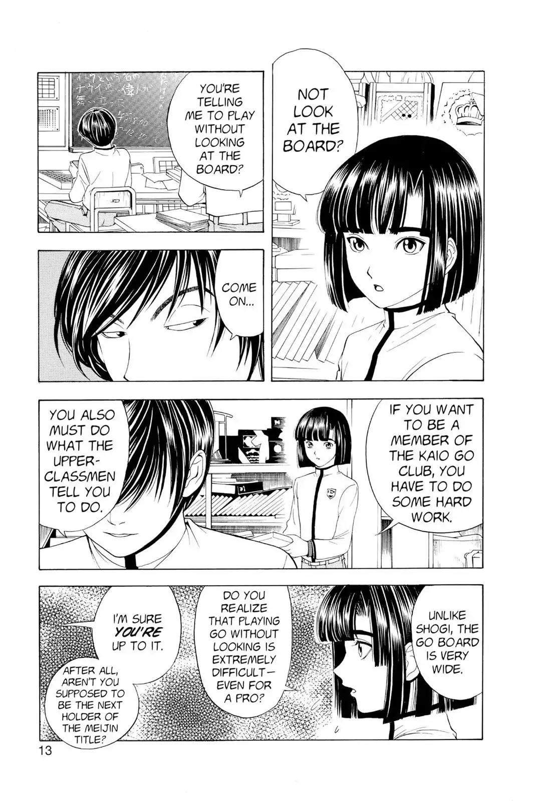 Hikaru no Go Chapter 17 page 14 - Chapter 17: Leave the Go Club!