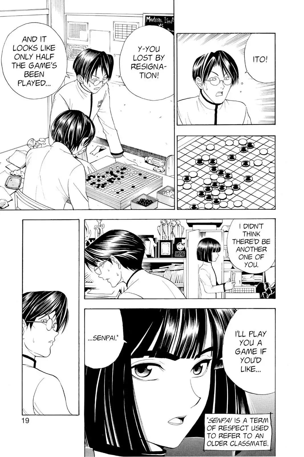 Hikaru no Go Chapter 17 page 20 - Chapter 17: Leave the Go Club!