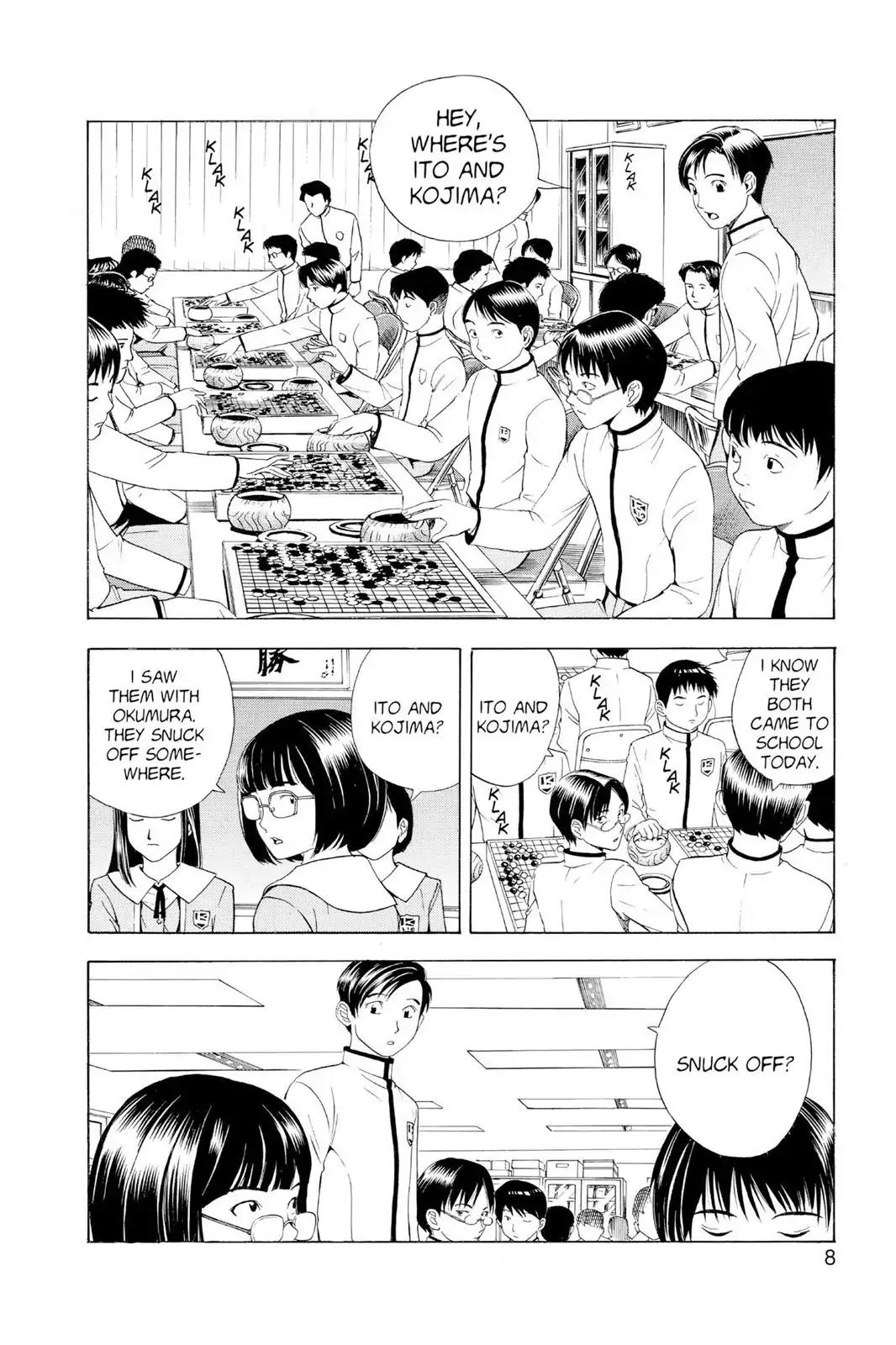 Hikaru no Go Chapter 17 page 9 - Chapter 17: Leave the Go Club!