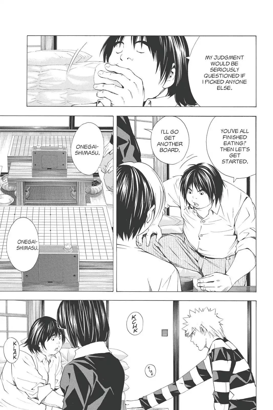 Hikaru no Go Chapter 173 page 13 - Chapter 173: Toya Will Be First