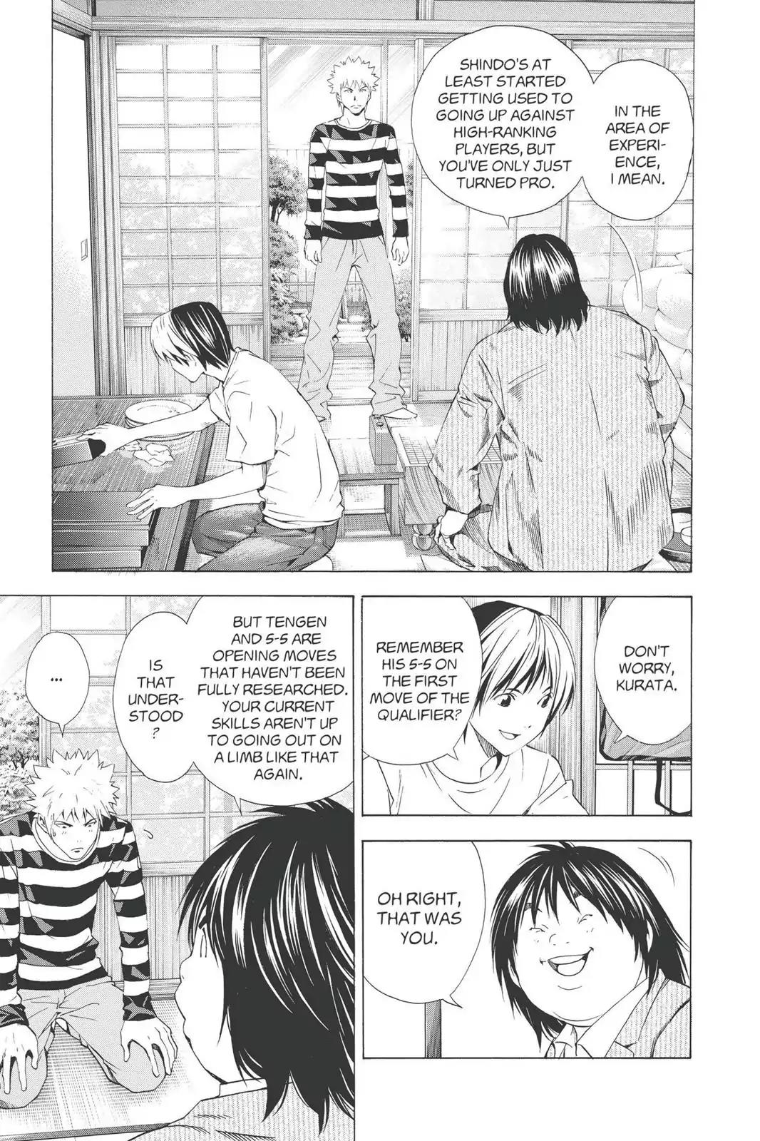 Hikaru no Go Chapter 173 page 7 - Chapter 173: Toya Will Be First
