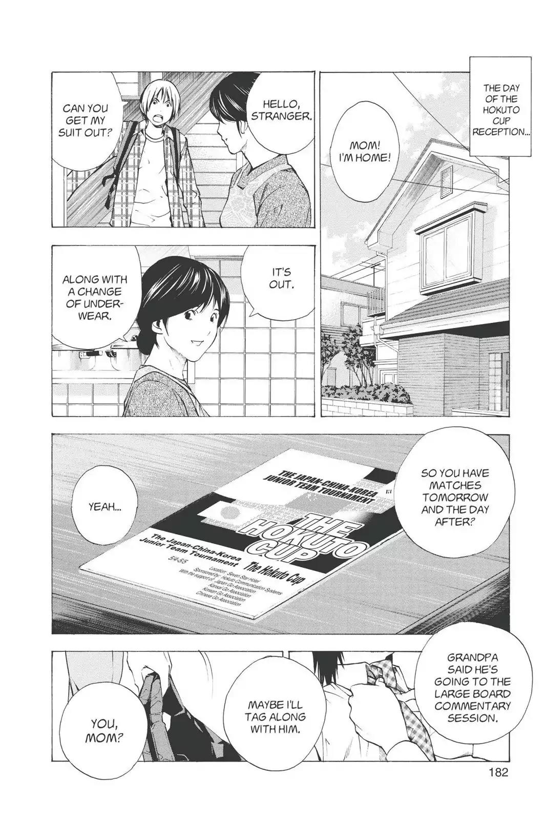 Hikaru no Go Chapter 174 page 14 - Chapter 174: Heading To The Hokuto Cup