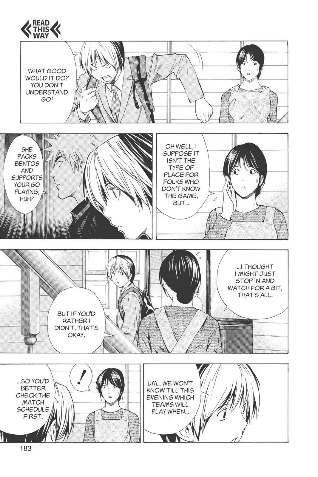 Hikaru no Go Chapter 174 page 15 - Chapter 174: Heading To The Hokuto Cup