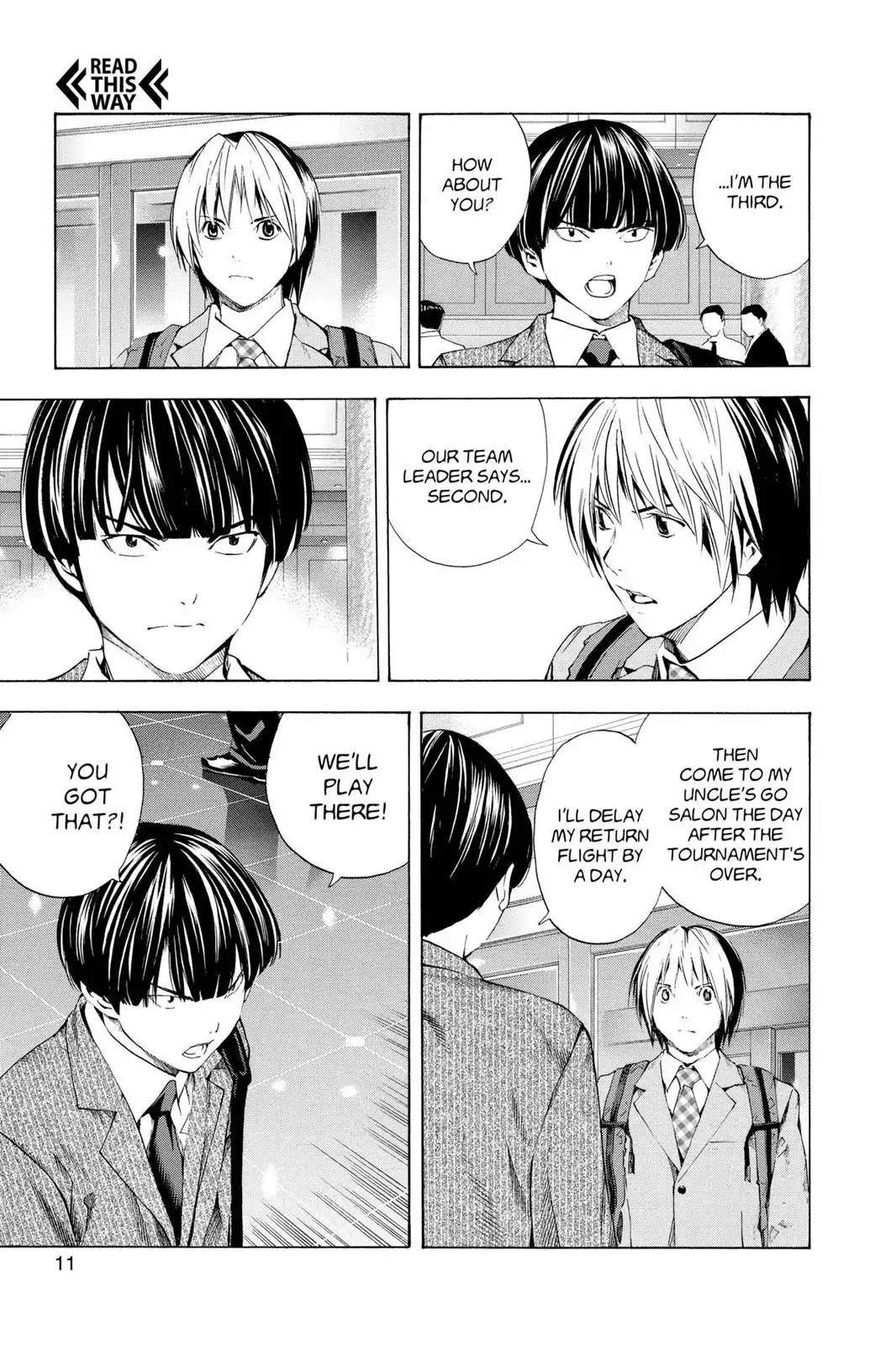 Hikaru no Go Chapter 175 page 12 - Chapter 175: Suyong and Yong Ha