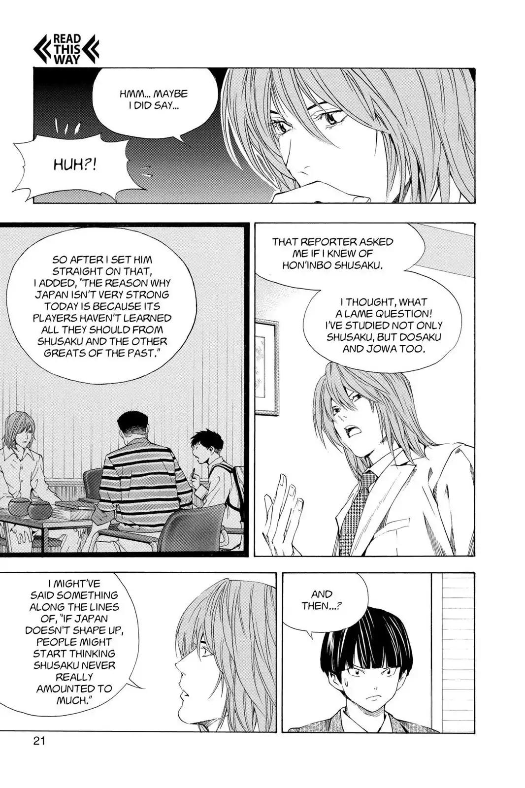 Hikaru no Go Chapter 175 page 22 - Chapter 175: Suyong and Yong Ha