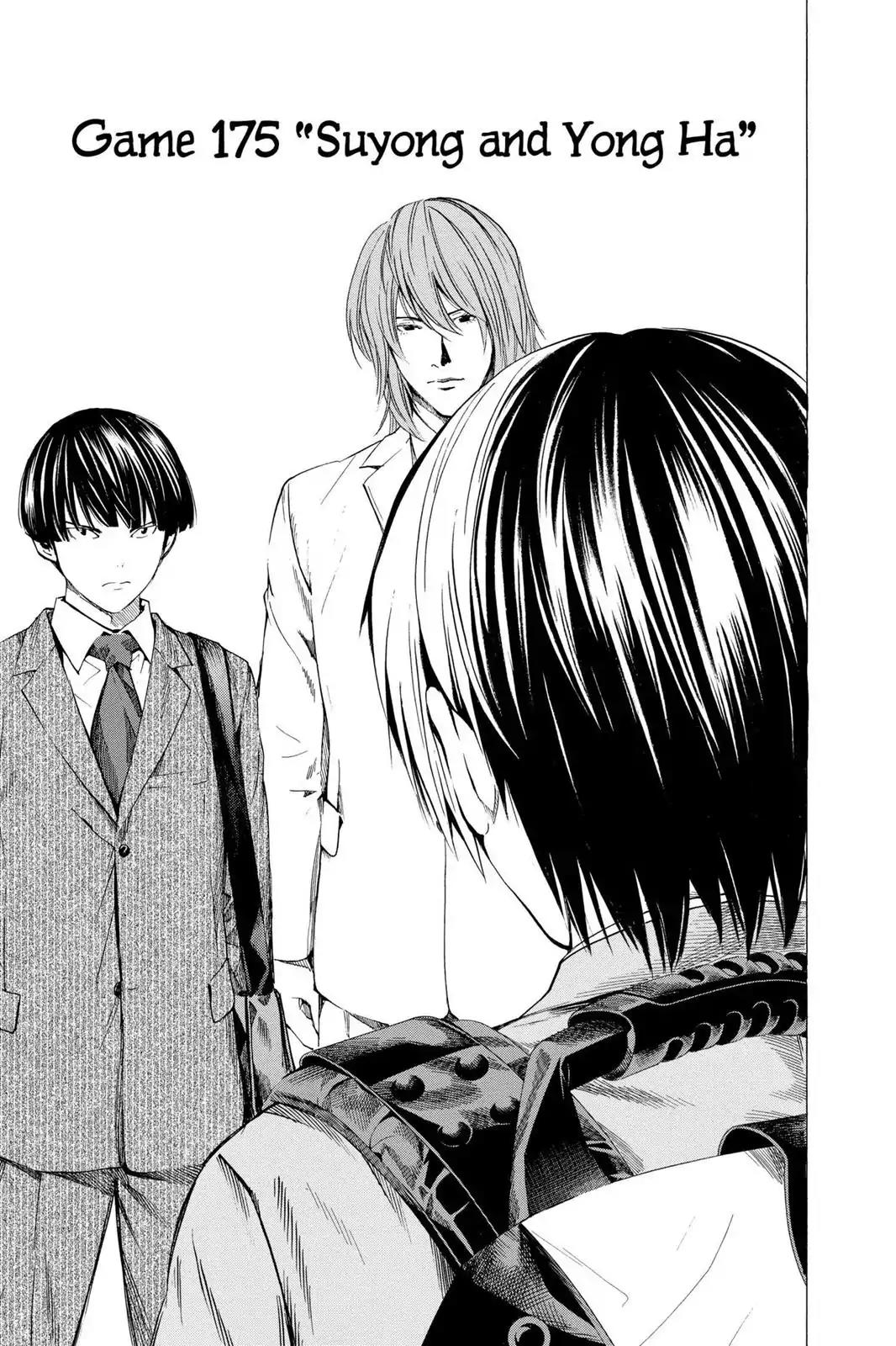 Hikaru no Go Chapter 175 page 8 - Chapter 175: Suyong and Yong Ha