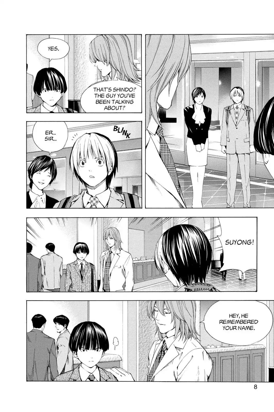 Hikaru no Go Chapter 175 page 9 - Chapter 175: Suyong and Yong Ha
