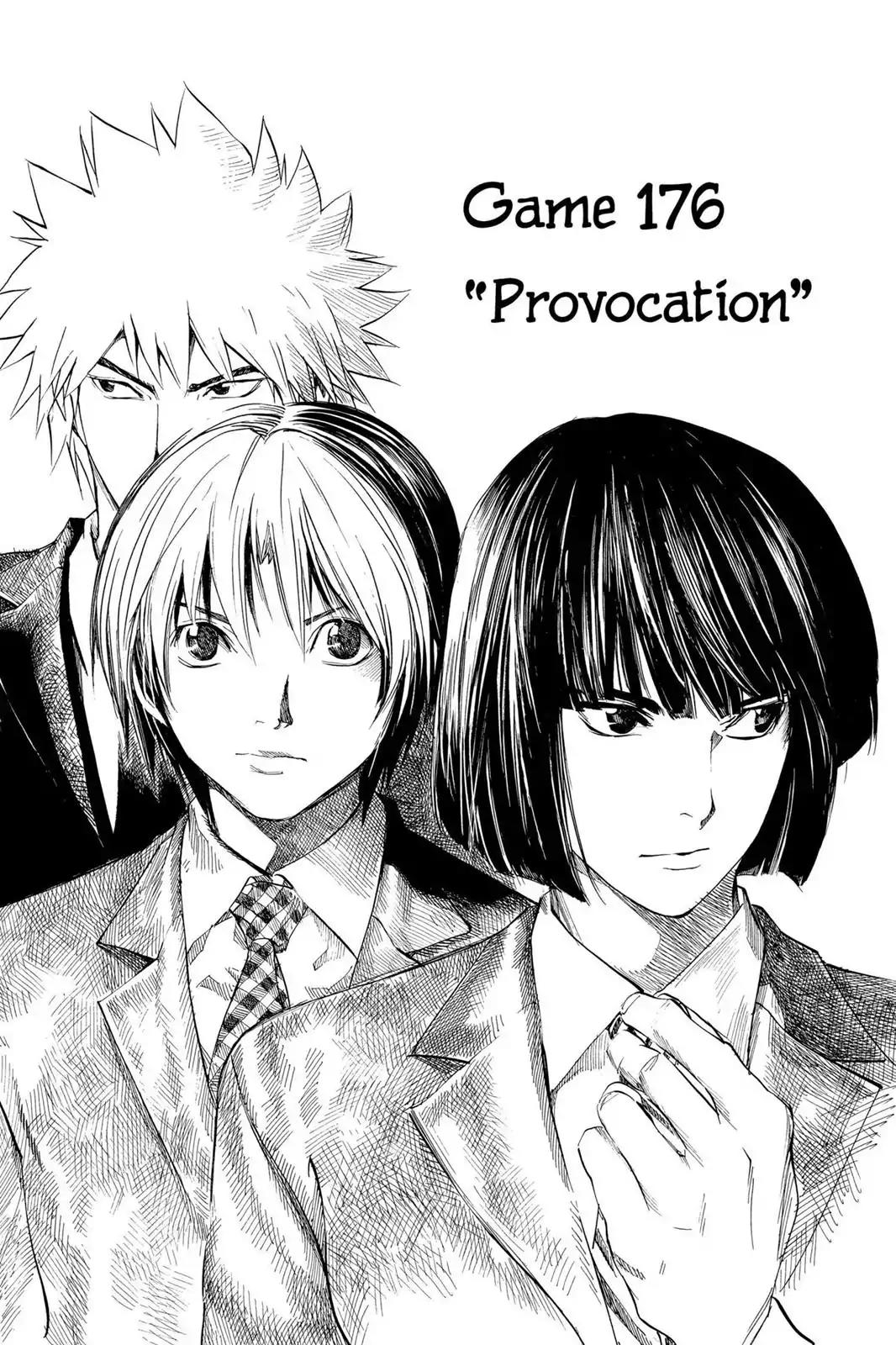 Hikaru no Go Chapter 176 page 1 - Chapter 176: Provocation