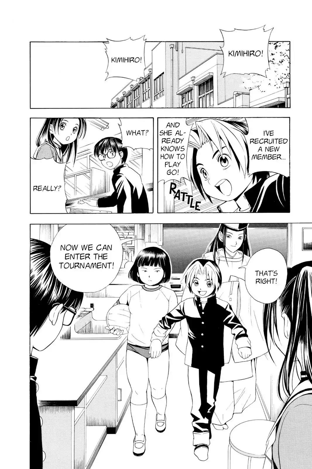 Hikaru no Go Chapter 18 page 13 - Chapter 18: If Only You Weren't Here