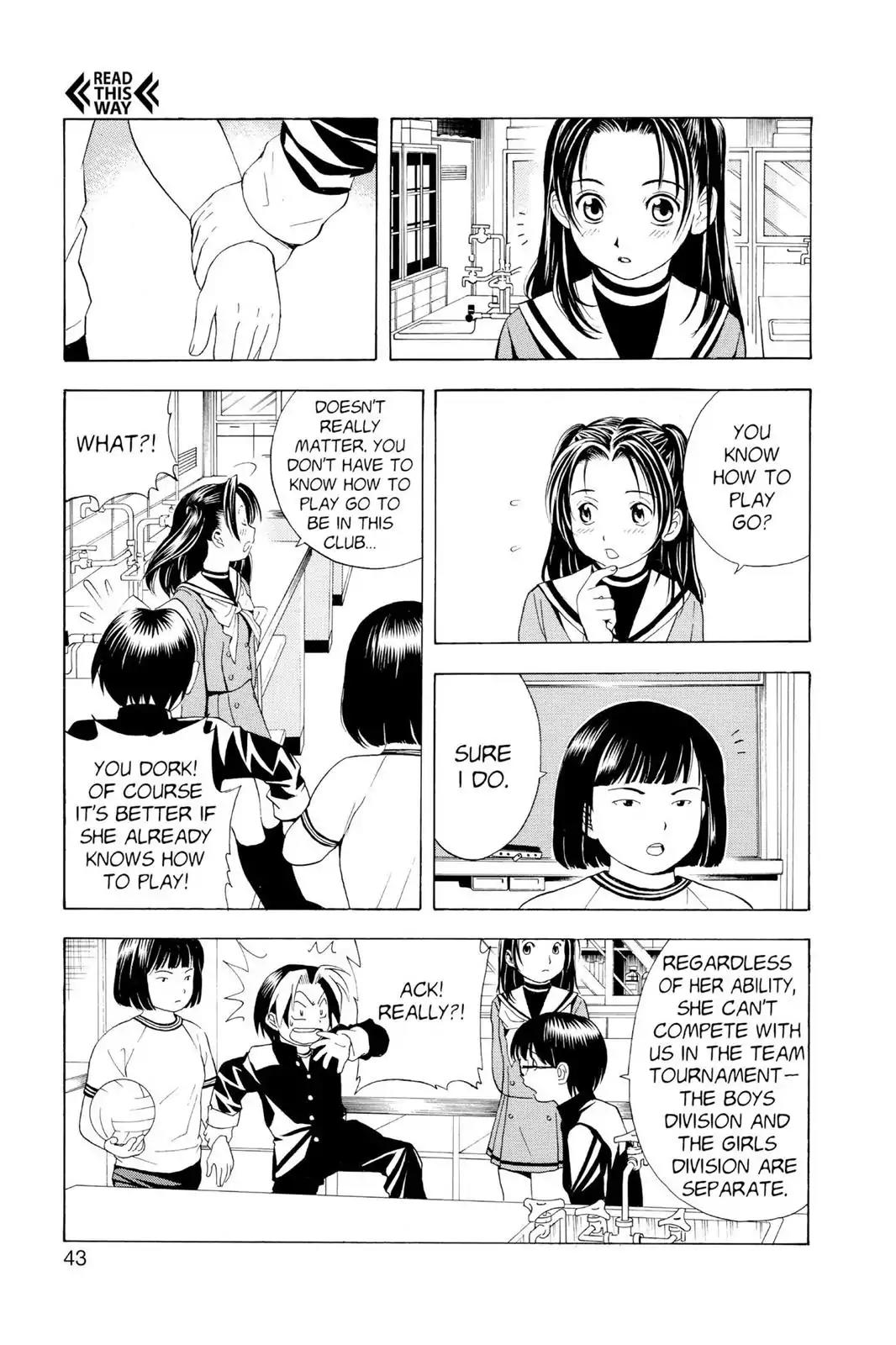 Hikaru no Go Chapter 18 page 14 - Chapter 18: If Only You Weren't Here