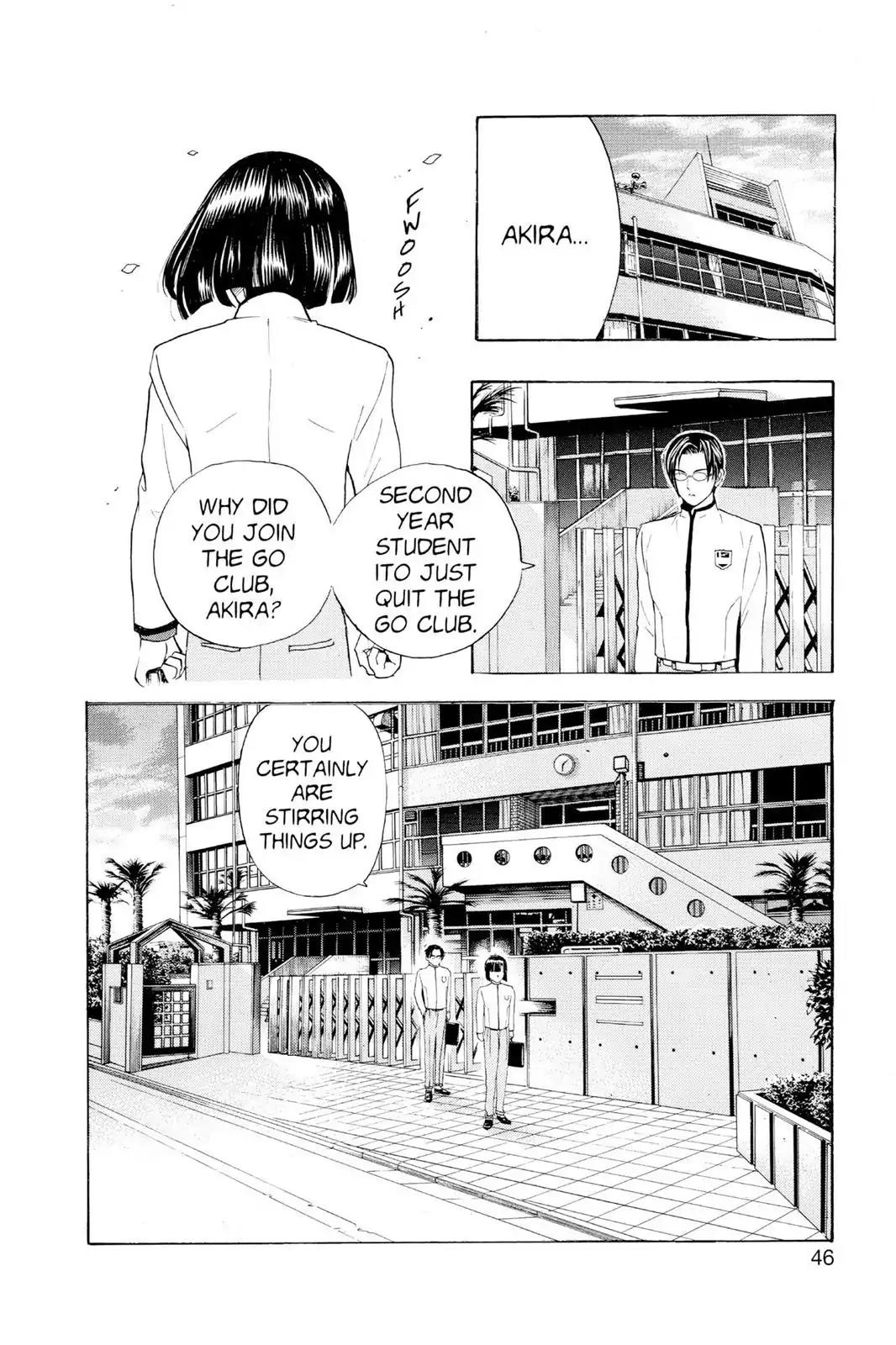 Hikaru no Go Chapter 18 page 17 - Chapter 18: If Only You Weren't Here