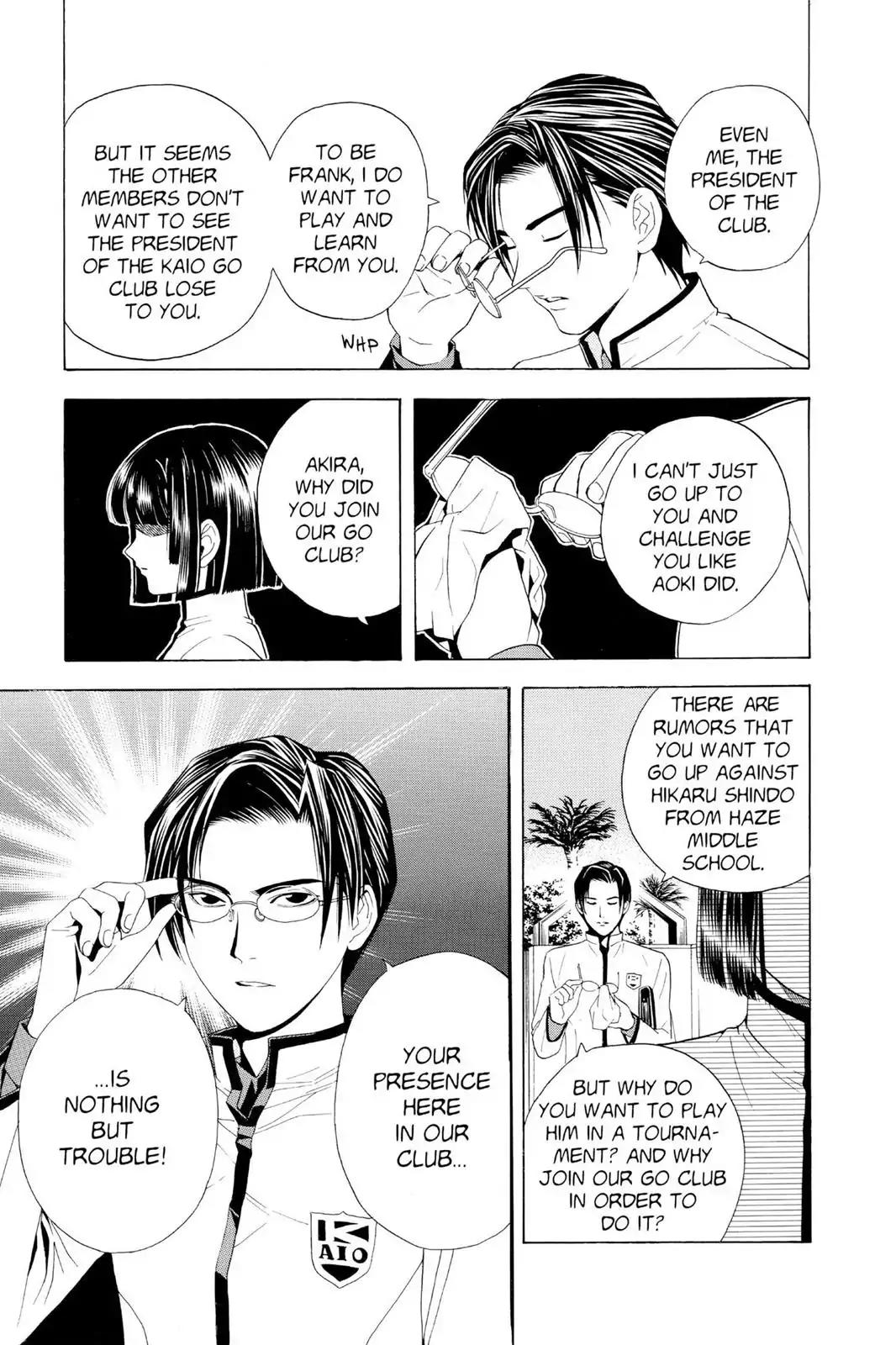 Hikaru no Go Chapter 18 page 18 - Chapter 18: If Only You Weren't Here