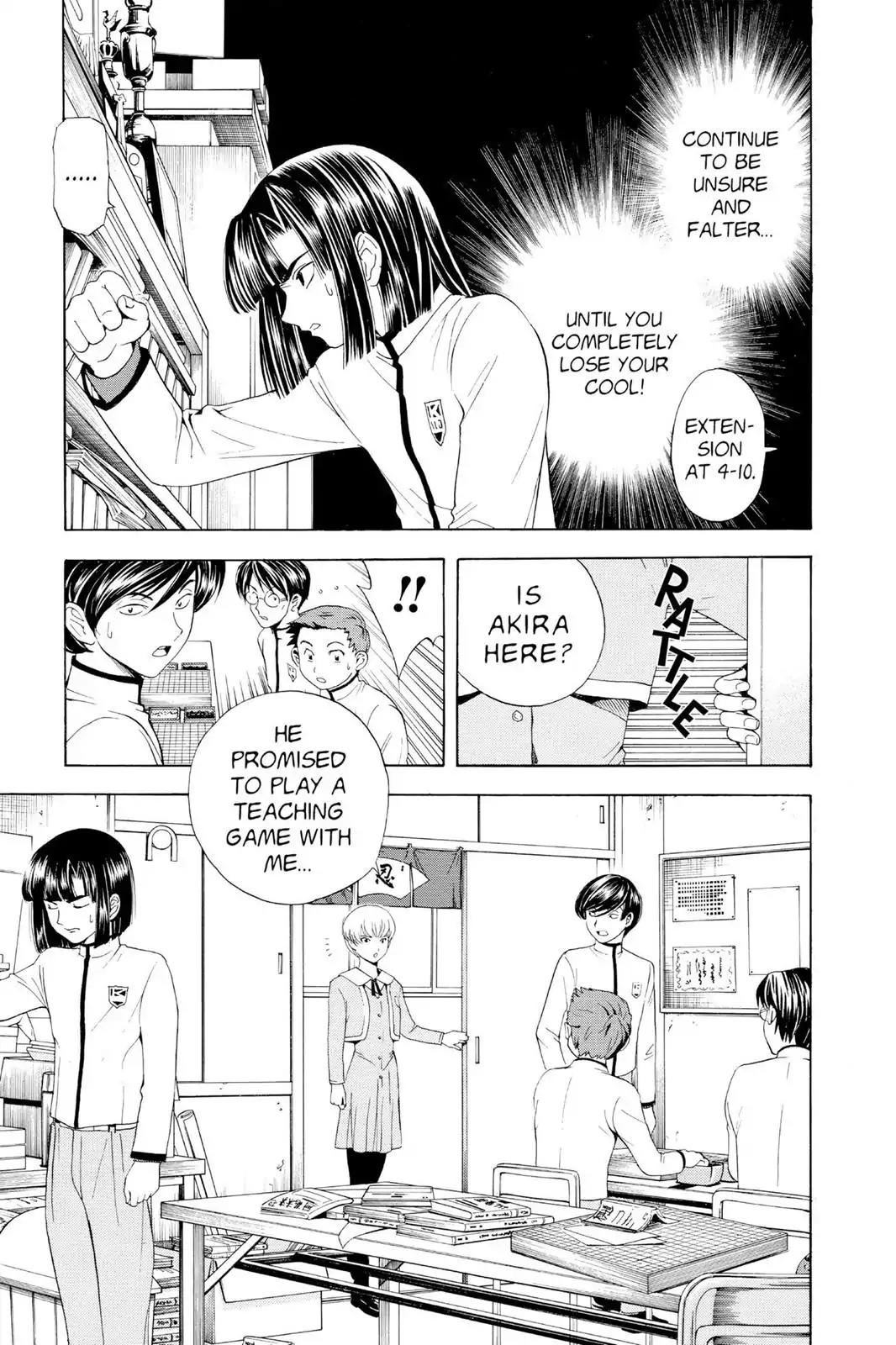 Hikaru no Go Chapter 18 page 6 - Chapter 18: If Only You Weren't Here