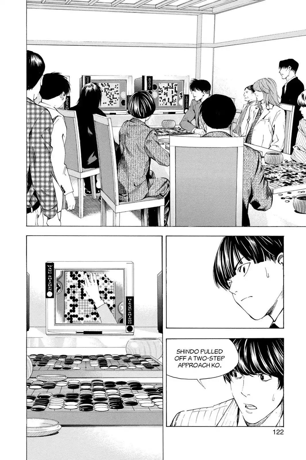 Hikaru no Go Chapter 180 page 14 - Chapter 180: China vs. Japan (Part 3)
