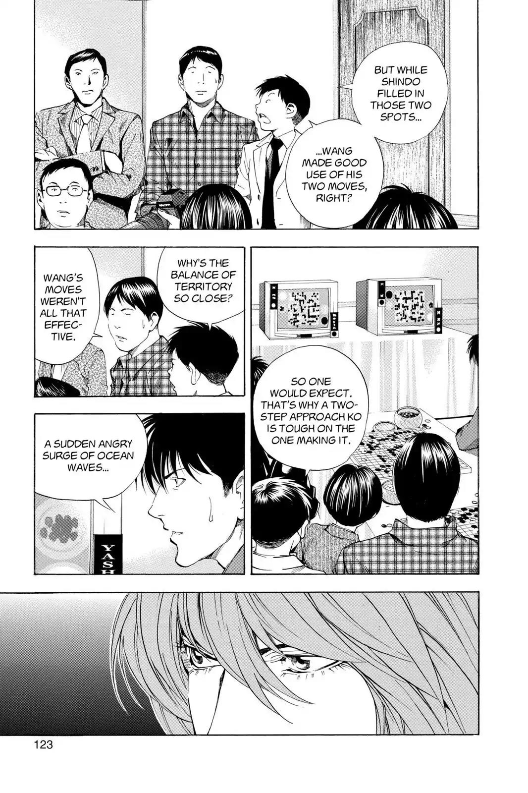 Hikaru no Go Chapter 180 page 15 - Chapter 180: China vs. Japan (Part 3)