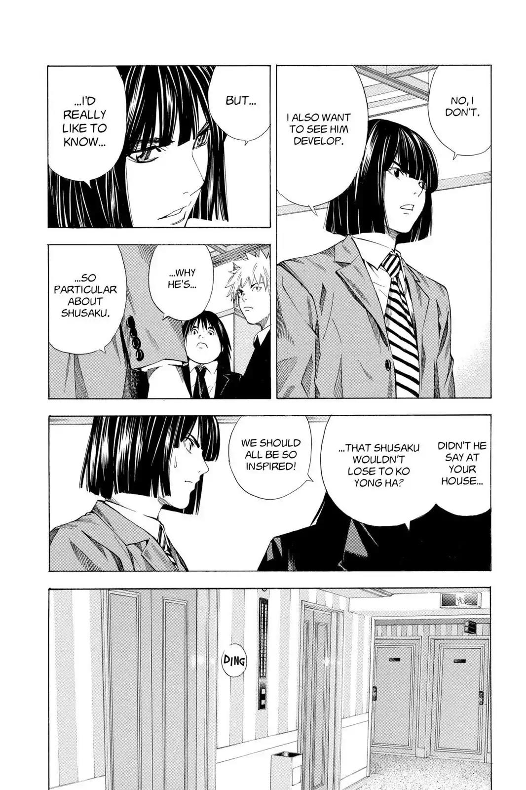 Hikaru no Go Chapter 182 page 14 - Chapter 182: Defeat Ko Yong Ha