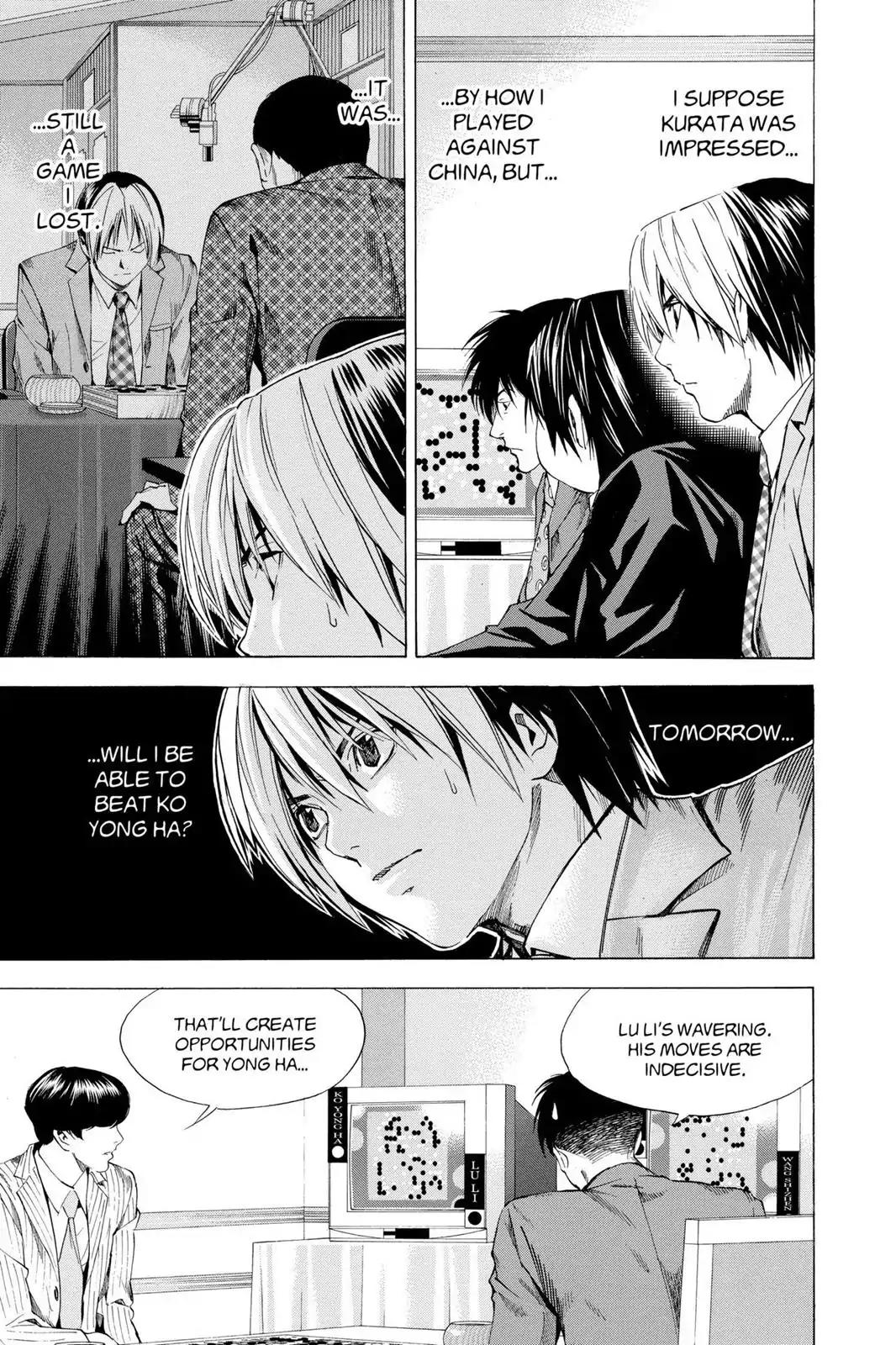 Hikaru no Go Chapter 182 page 7 - Chapter 182: Defeat Ko Yong Ha