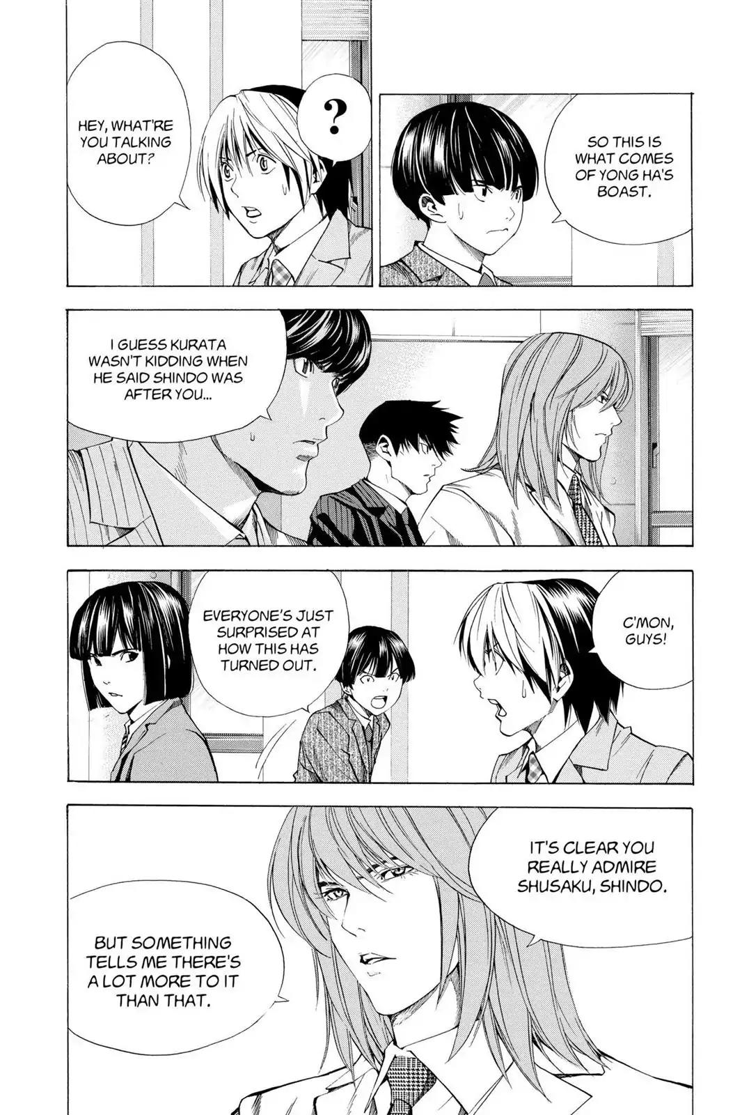 Hikaru no Go Chapter 183 page 18 - Chapter 183: Ko Yong Ha's Question