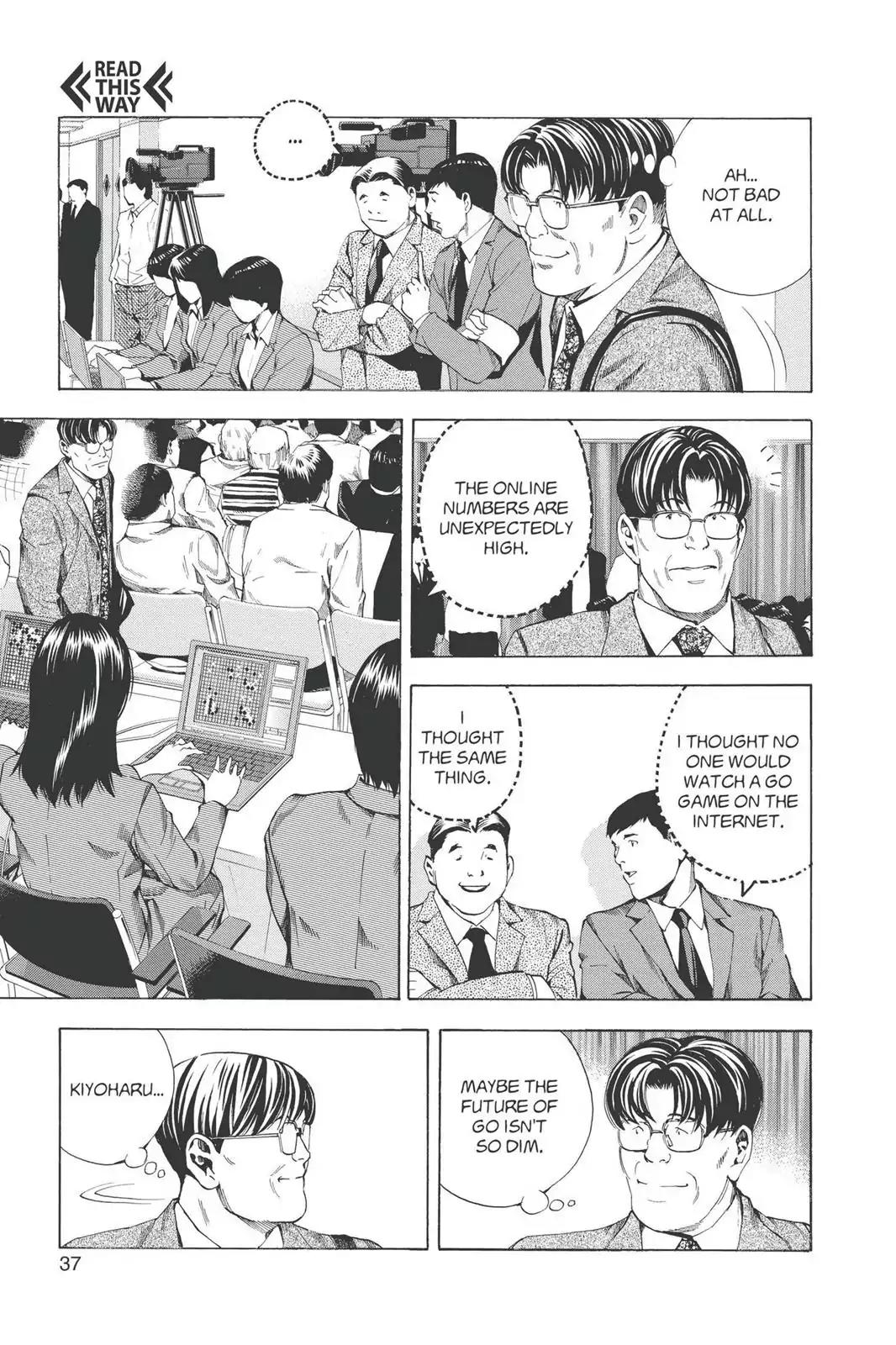 Hikaru no Go Chapter 185 page 11 - Chapter 185: Japan vs. Korea (Part 2)