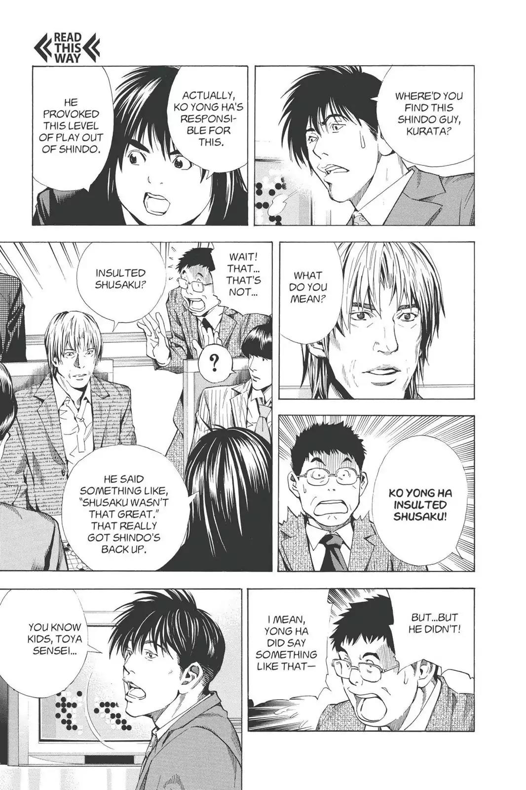 Hikaru no Go Chapter 187 page 11 - Chapter 187: Japan vs. Korea (Part 4)