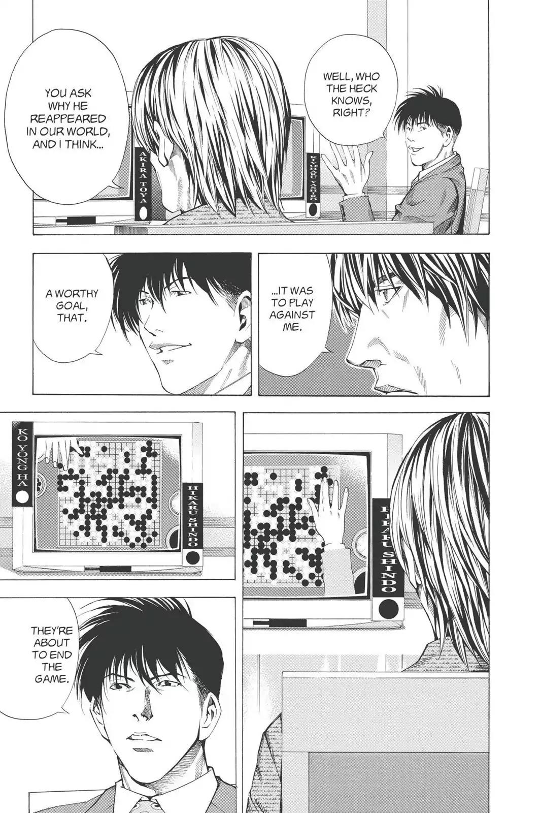 Hikaru no Go Chapter 188 page 11 - Chapter 188: Endgame