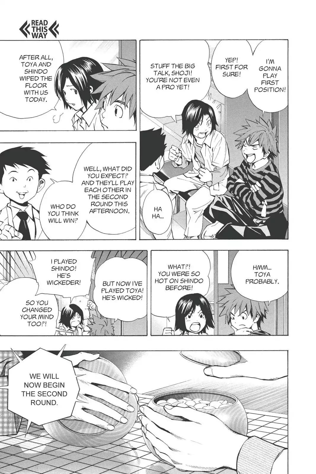 Hikaru no Go Chapter 189.6 page 22 - Vol.23 Bonus Story 2: Shoji! Oka! [END]