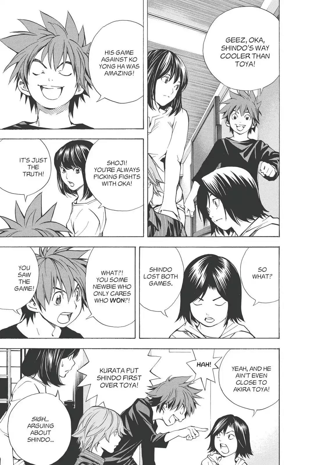 Hikaru no Go Chapter 189.6 page 4 - Vol.23 Bonus Story 2: Shoji! Oka! [END]