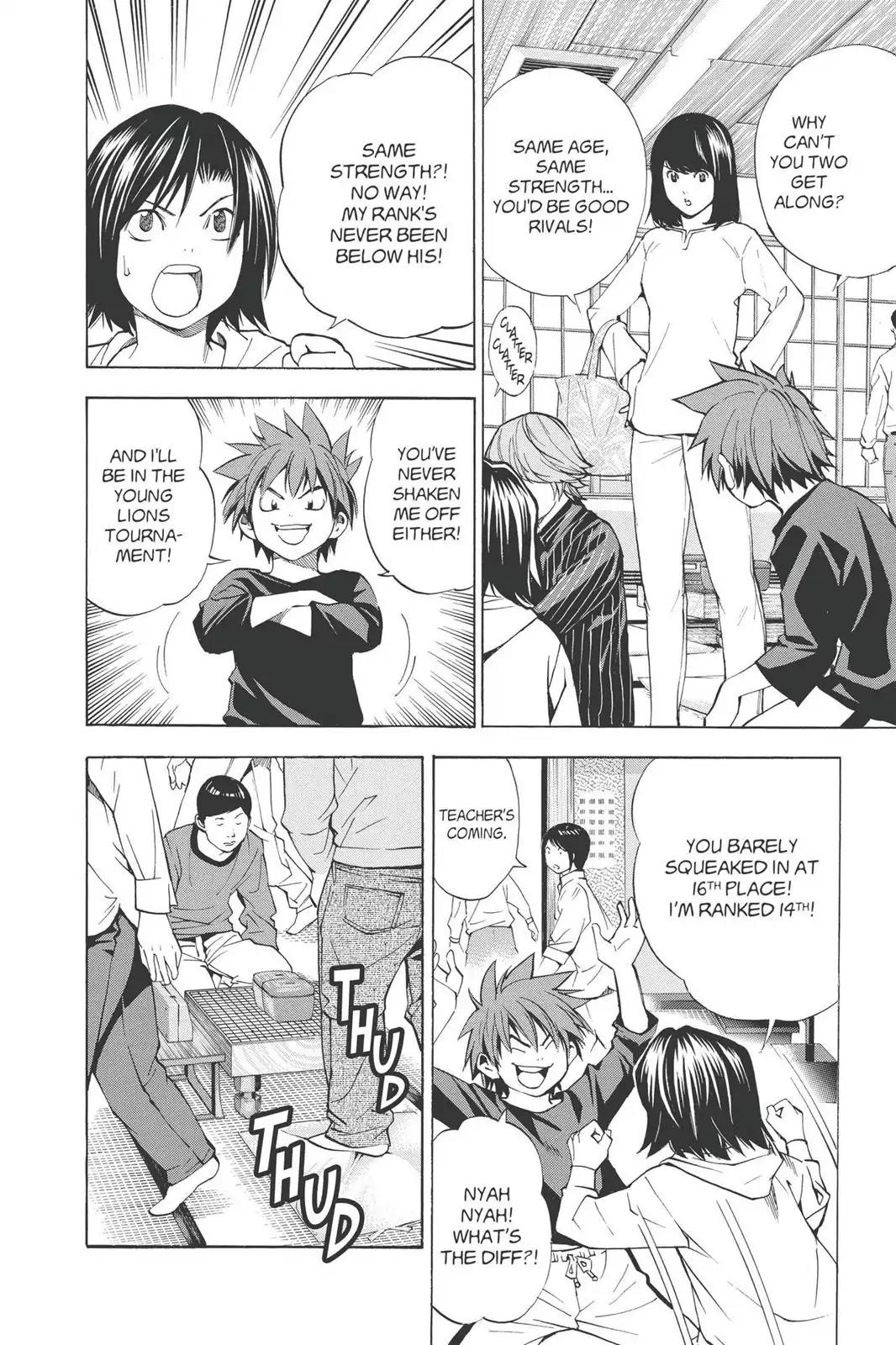 Hikaru no Go Chapter 189.6 page 5 - Vol.23 Bonus Story 2: Shoji! Oka! [END]