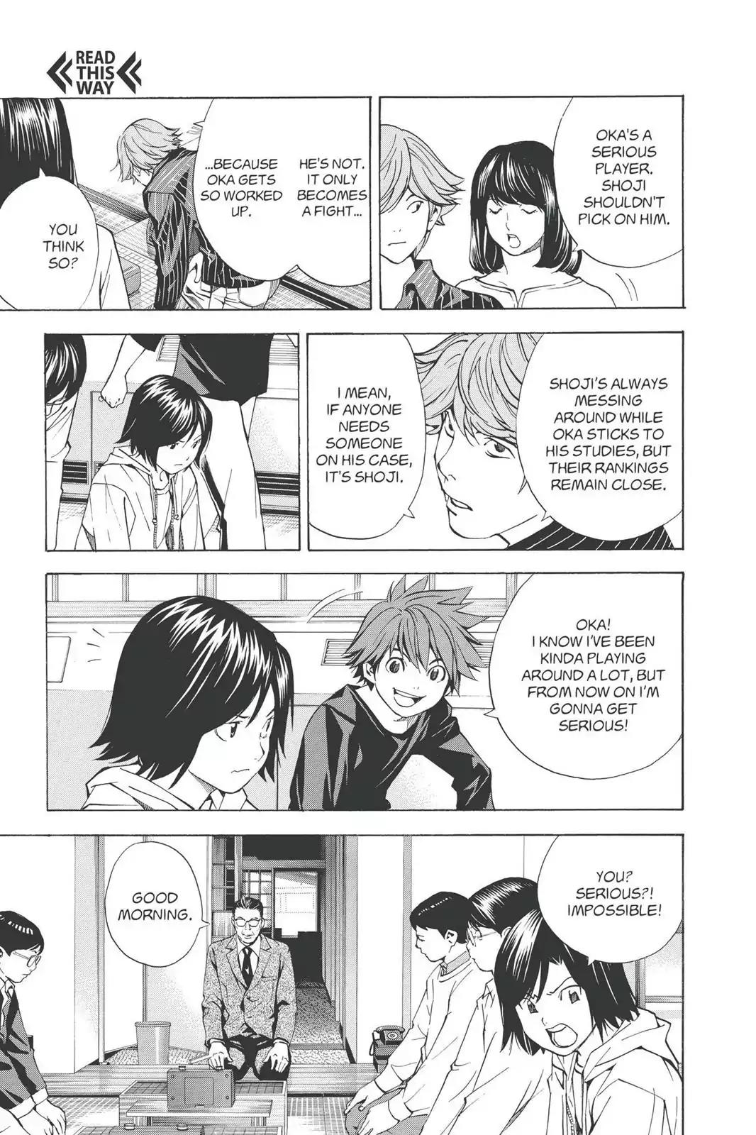 Hikaru no Go Chapter 189.6 page 6 - Vol.23 Bonus Story 2: Shoji! Oka! [END]