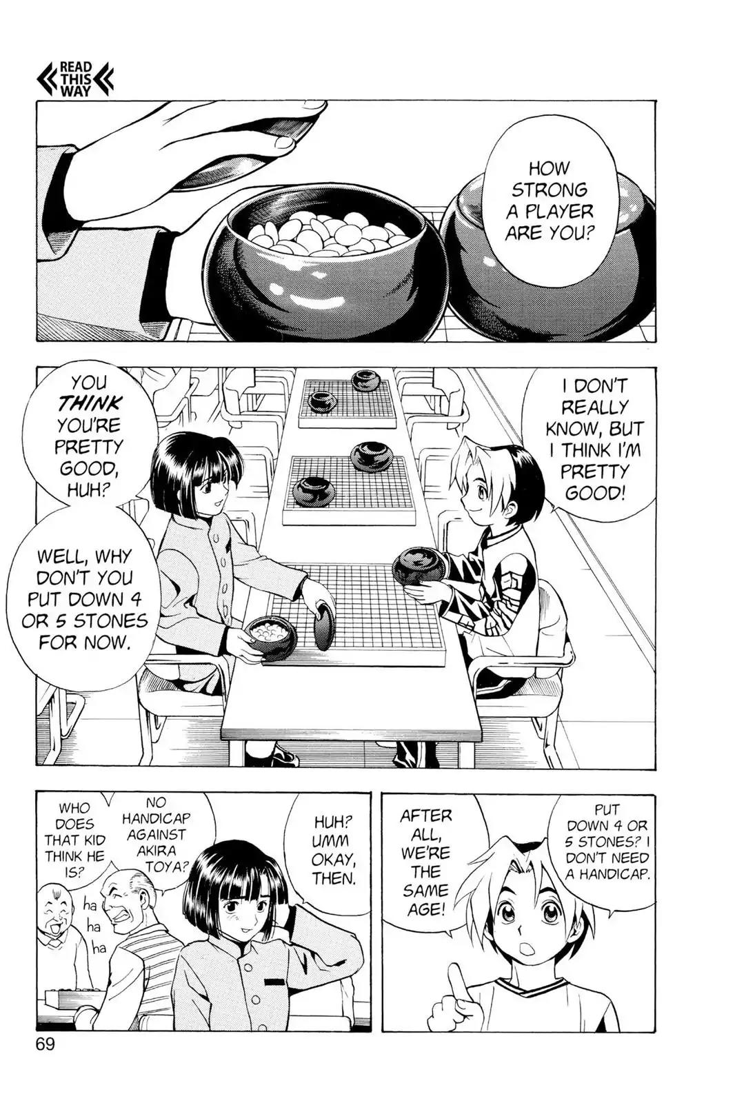 Hikaru no Go Chapter 2 page 13 - Chapter 2: From A Level Beyond