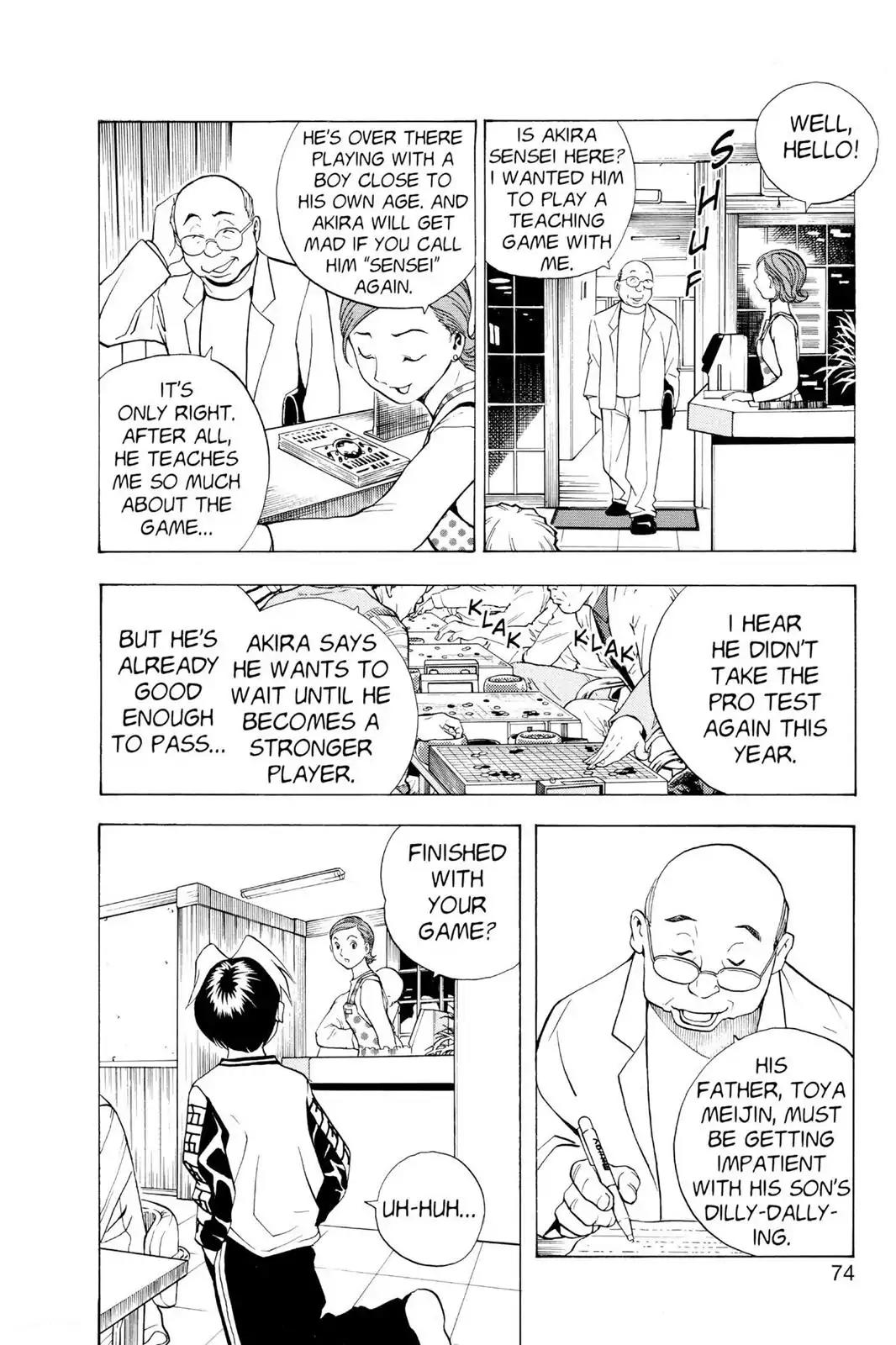 Hikaru no Go Chapter 2 page 18 - Chapter 2: From A Level Beyond