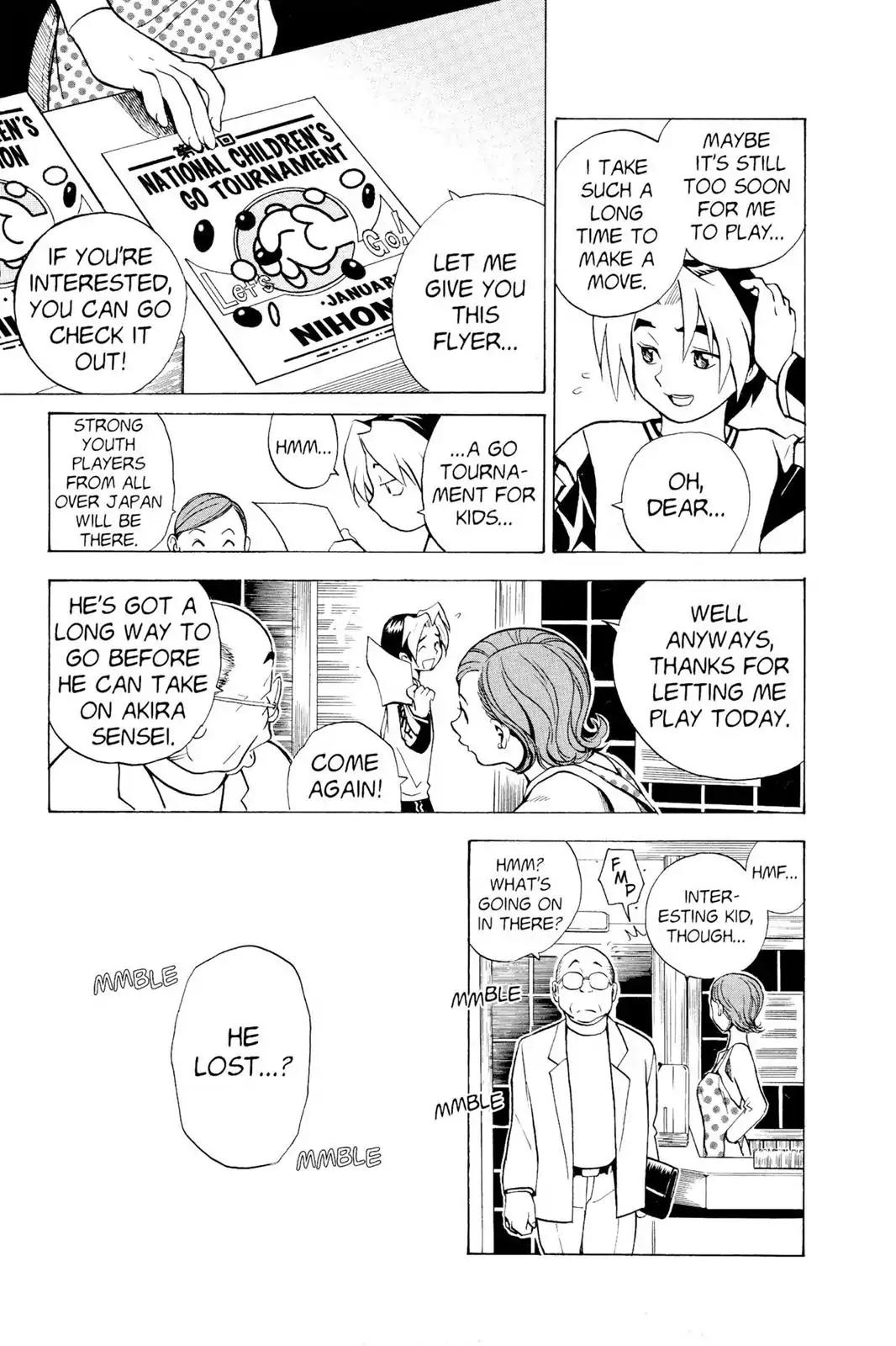 Hikaru no Go Chapter 2 page 19 - Chapter 2: From A Level Beyond