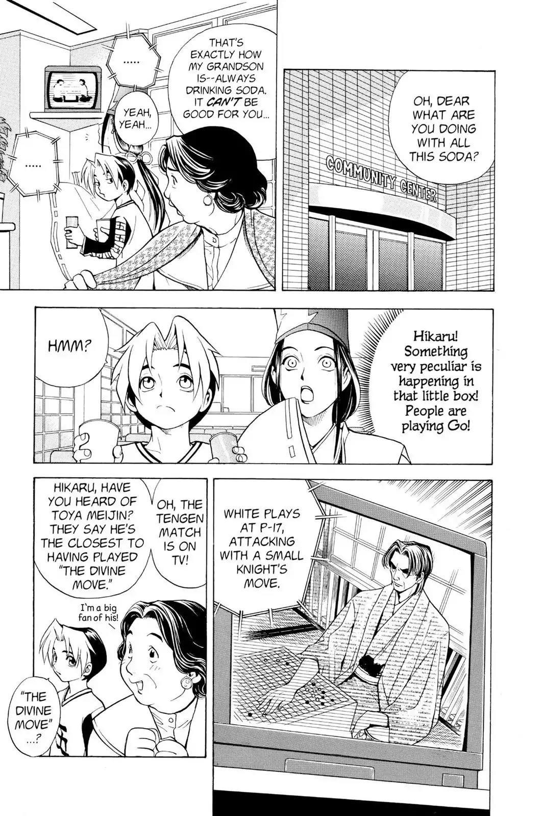 Hikaru no Go Chapter 2 page 3 - Chapter 2: From A Level Beyond