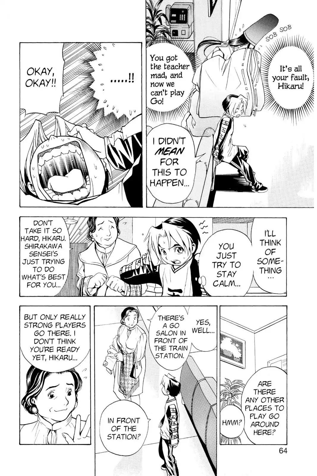 Hikaru no Go Chapter 2 page 8 - Chapter 2: From A Level Beyond
