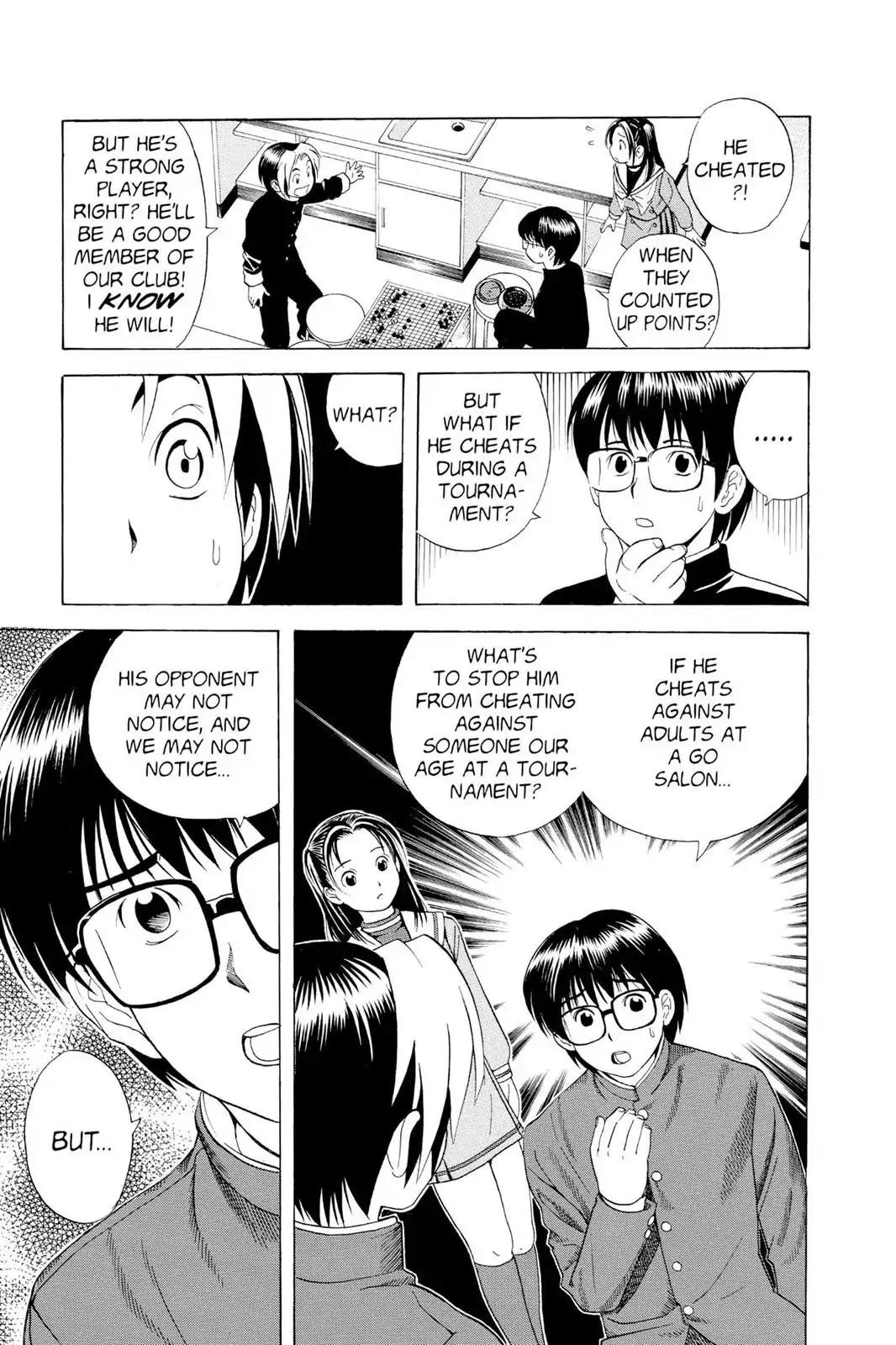 Hikaru no Go Chapter 20 page 15 - Chapter 20: The Third Member