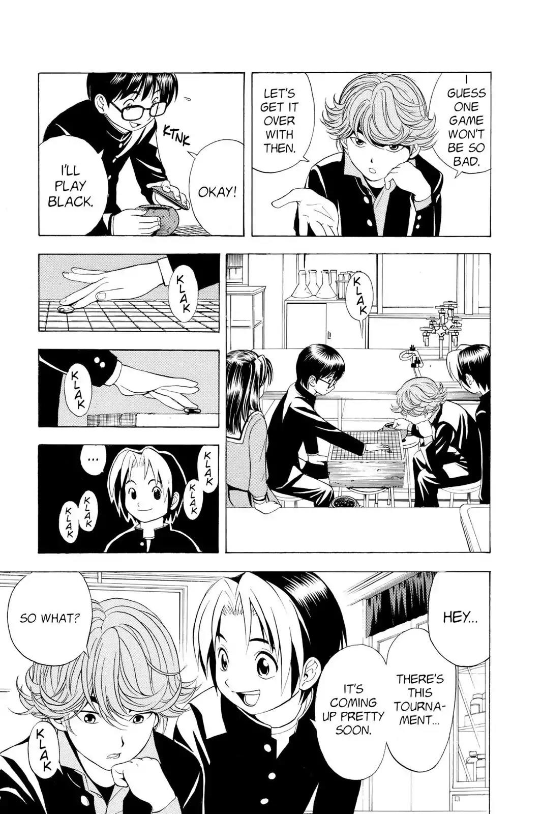 Hikaru no Go Chapter 20 page 7 - Chapter 20: The Third Member